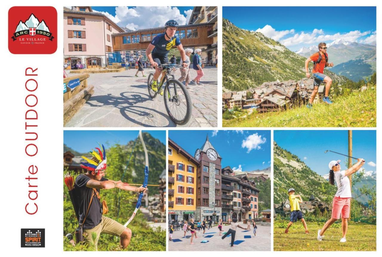 L'Ekrin Des Arcs - Arc 1950 Le Village - Duplex 6-8 Pers Les Arcs  ภายนอก รูปภาพ